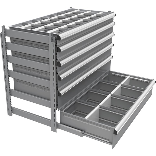 Interlok Integrated Modular Drawer System Equipex