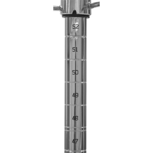 Heavy-Duty Chromate Wire Shelving, 3 Tiers, 48" W x 33" H x 18" D Equipex
