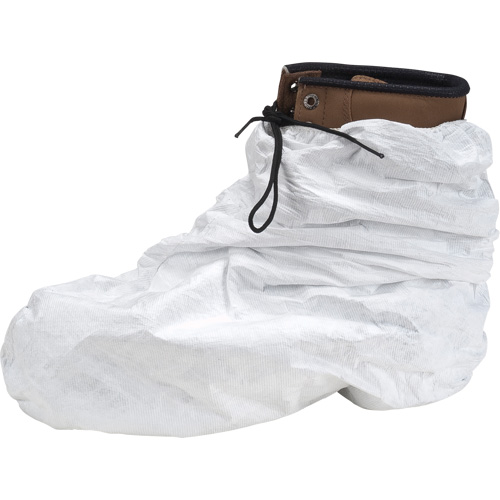 Tyvek&reg; 400 Shoe & Boot Cover, One Size, Polyethylene, White Equipex