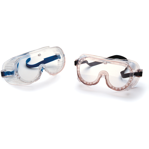22 Series Safety Goggles, Clear Lens, Direct Vent Equipex