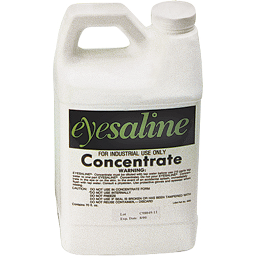 Solution ophtalmique concentr&eacute;e Eyesaline, 70 oz Equipex