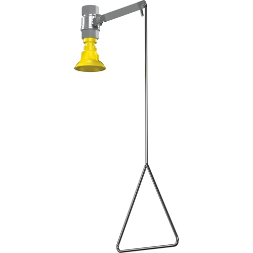 Vertical Supply Emergency Shower Station, Ceiling-Mount Equipex