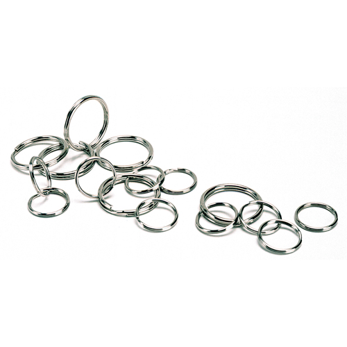 Anneaux fendus pour &eacute;tiquettes, 1-1/2", Acier Equipex