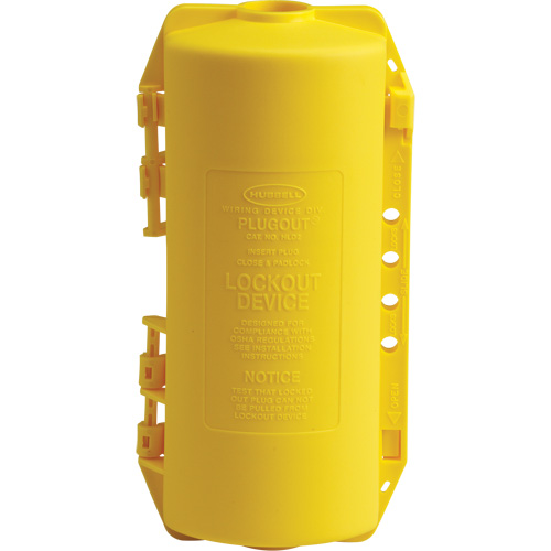 Dispositif de verrouillage Hubbell Plugout, Type Prise Equipex