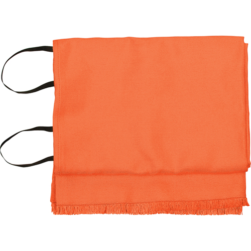 Couvertures ignifuges d'urgence, Fibre de verre, 72"lo x 72"la Equipex