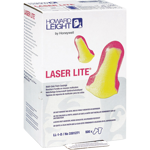 Bouchons d'oreilles Laser Lite de Howard Leight, Vrac - Boîte Equipex