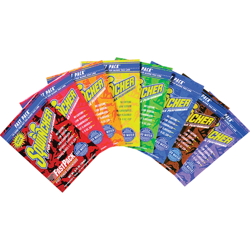 Sqwincher&reg; Boisson de r&eacute;hydratation Fast Pack, Emballage-portion, Limonade Equipex
