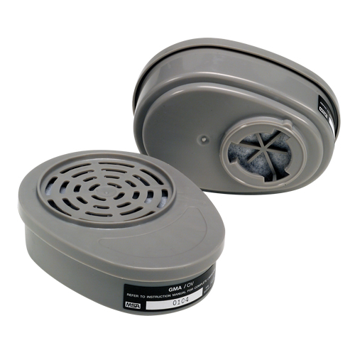 Cartouches pour respirateurs Advantage, Cartouche gaz/vapeur, Vapeur organique Equipex