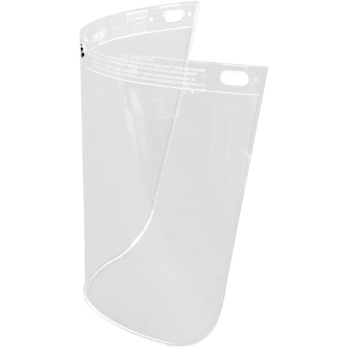 North&reg; High Performance&reg; Faceshield, Propionate, Clear Tint Equipex
