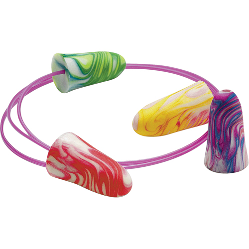 SparkPlugs&reg; Foam Earplugs, Bulk - Box, Corded Equipex