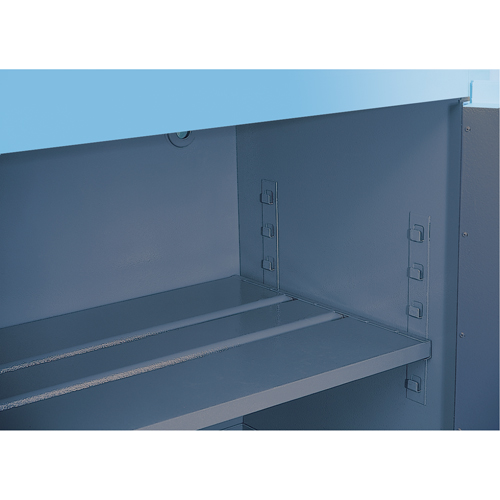 ChemCor&reg; Lined Acid/Corrosive Storage Cabinets, 30 gal., 43" x 44" x 18" Equipex
