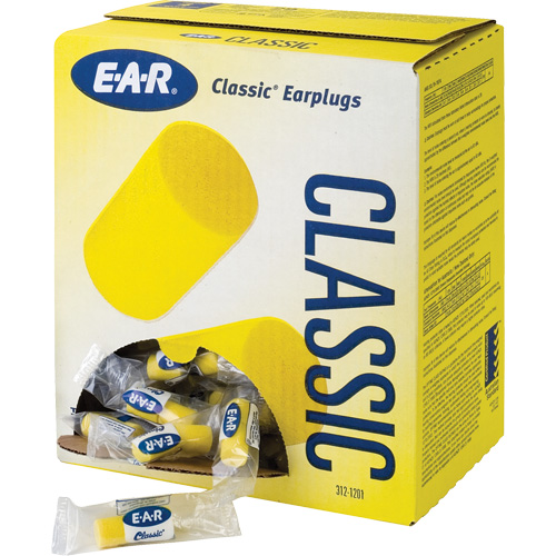 Bouchons d'oreilles Classic E-A-R, Paire - Sac en poly Equipex