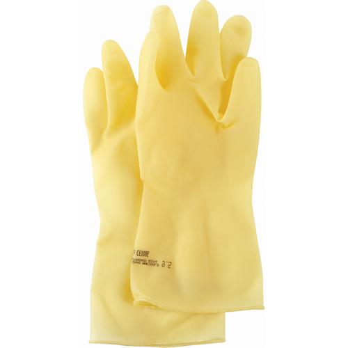 Gants Featherweight Plus, Taille Grand/9, 13" lo, Latex de caoutchouc, 17 mils Equipex