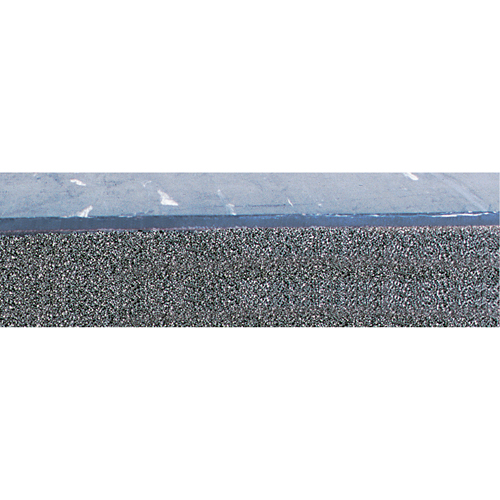 Tapis &agrave; surface marbr&eacute; Sof-Tyle Grande No 970, Lisse, 4' x 72' x 1", Noir, Caoutchouc Equipex