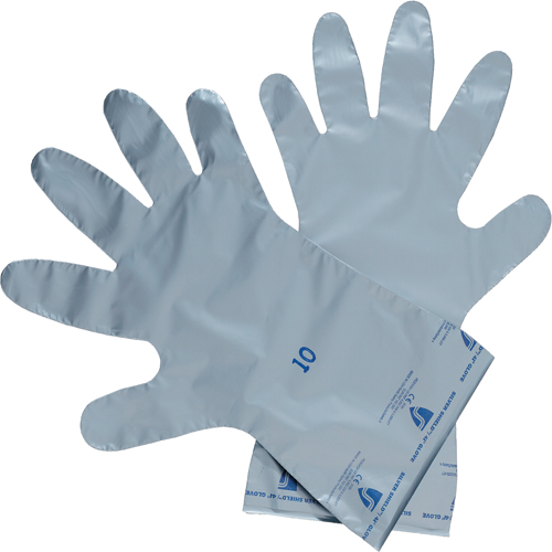 North&reg; Silver Shield&reg; 4H Series Gloves, Size 6/X-Small, 14.5" L, EVOH/Polyethylene, 2.7 mil Equipex