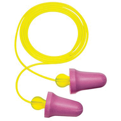 E-A-R No-Touch Foam Earplugs, Pair - Polybag, Corded Equipex