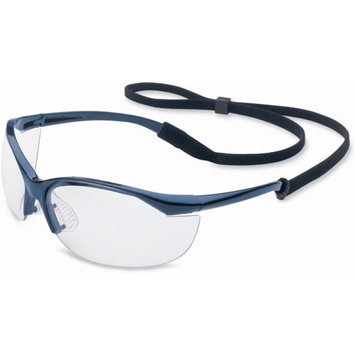 Lunettes de s&eacute;curit&eacute; Uvex Vapor, Lentille Transparent, Anti-&eacute;gratignures, ANSI Z87+/R&eacute;pond ou surpasse la norme CSA Z94.3 Equipex