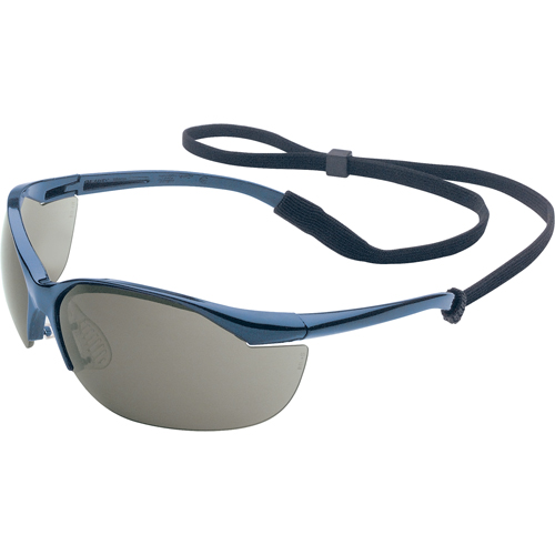 Lunettes de s&eacute;curit&eacute; Uvex Vapor, Lentille Grise/fum&eacute;e, Anti-&eacute;gratignures, ANSI Z87+/R&eacute;pond ou surpasse la norme CSA Z94.3 Equipex