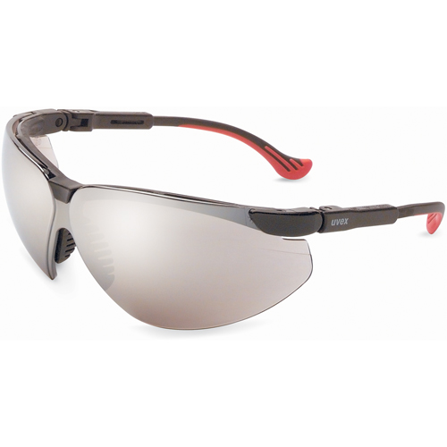 Lunettes de s&eacute;curit&eacute; Uvex Genesis XC, Lentille Miroir, Anti-&eacute;gratignures, R&eacute;pond ou surpasse la norme CSA Z94.3 Equipex