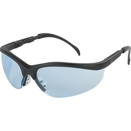 Klondike&reg; Safety Glasses, Light Blue Lens, Anti-Scratch, Meets/Exceeds CSA Z94.3 Equipex