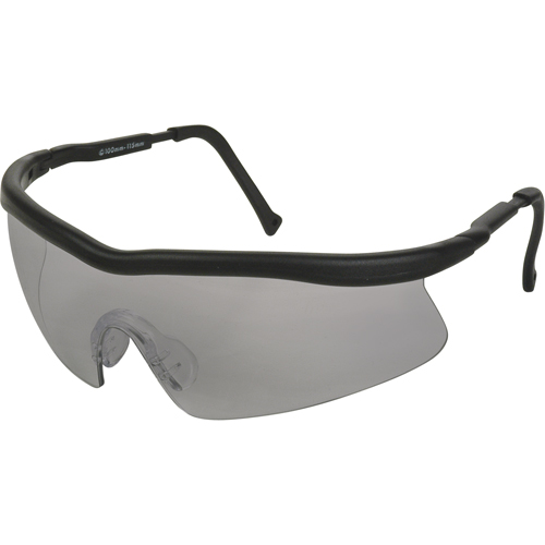Lunettes de s&eacute;curit&eacute; s&eacute;rie Z400, Lentille Grise/fum&eacute;e, Anti-&eacute;gratignures, R&eacute;pond ou surpasse la norme CSA Z94.3 Equipex