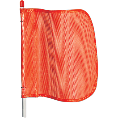 General Purpose Warning Whips, Threaded Mount, 5' High, Orange Equipex