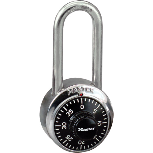 Padlock, Combination, Hardened Steel, 1-7/8" Width Equipex