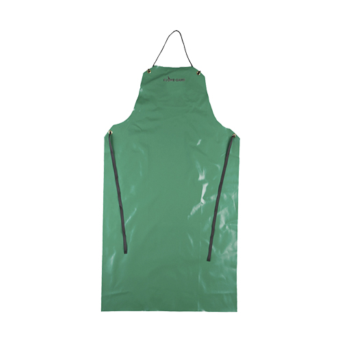 A43 48 CA-43&reg; FR Apron, Polyester/PVC, 29" L x 48" W, Green Equipex