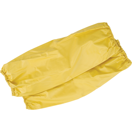 Manchettes ignifuge, Longueur de 18", Polyester/PVC, Jaune Equipex