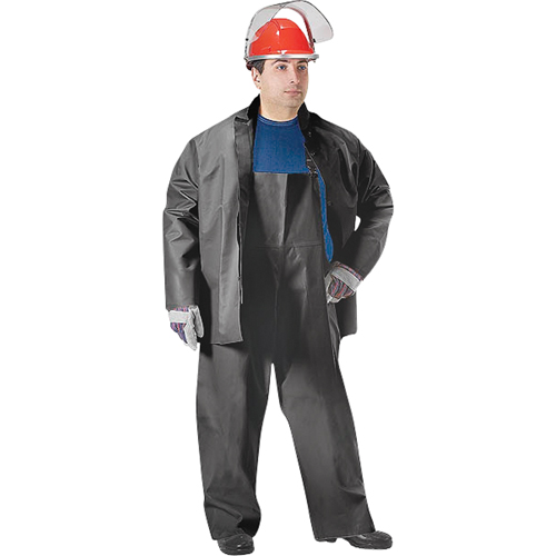 Veste imperm&eacute;able SBR Vulcan, Caoutchouc, 4T-Grand, Noir Equipex
