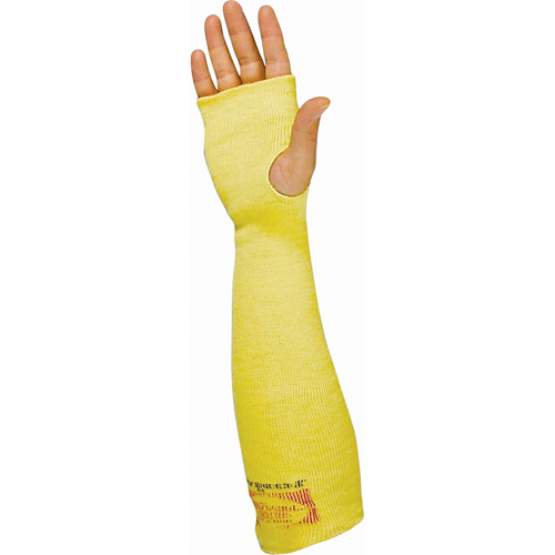 Sleeves, Kevlar&reg;, 18", ANSI/ISEA 105 Level 3, Yellow Equipex