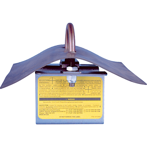 Permanent Roof Anchor, Roof, Permanent Use Equipex