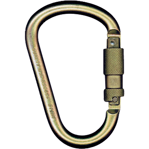 Carabiners, Steel, 5000 lbs Capacity Equipex