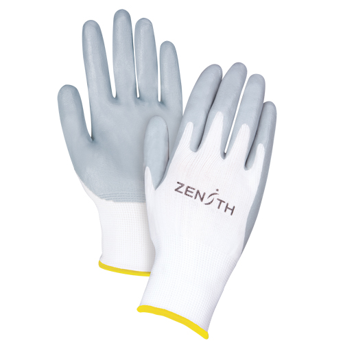 Lightweight Breathable Coated Gloves, 11/2X-Large, Foam Nitrile Coating, 13 Gauge, Polyester Shell Equipex