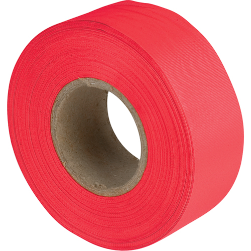 Rubans pour signalisation, 1,2" la x 300' lo, Rouge Equipex