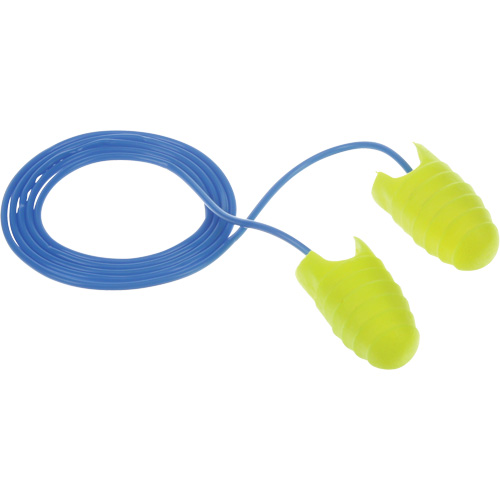 E-A-Rsoft Grippers Earplugs , Bulk - Polybag, Large, Corded Equipex