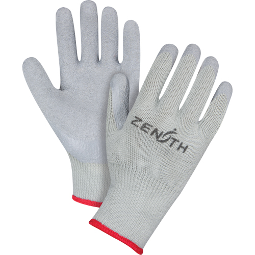 Gants enduits &agrave; doublure confortable en caoutchouc naturel, 10/T-Grand, R&ecirc;vetement Latex de caoutchouc, Calibre 10, Enveloppe en Polyester/Coton Equipex