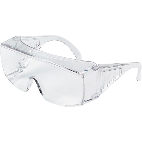 98 Series XL OTG Safety Glasses, Clear Lens, ANSI Z87+/Meets/Exceeds CSA Z94.3 Equipex