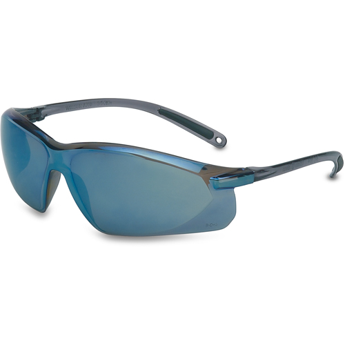 Lunettes de s&eacute;curit&eacute; Uvex s&eacute;rie A700, Lentille Bleu/Miroir, Anti-&eacute;gratignures, R&eacute;pond ou surpasse la norme CSA Z94.3 Equipex