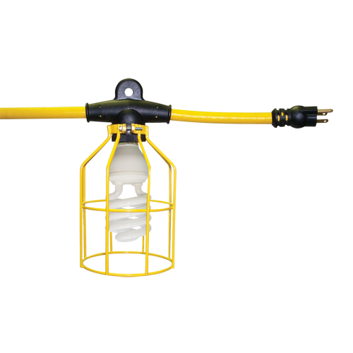 Grille protectrice de rechange en m&eacute;tal pour chaînes de lumi&egrave;res moul&eacute;es et robustes Equipex