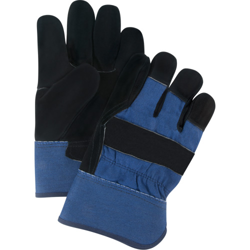 Gants d'ajusteur doubl&eacute;s pour l'hiver &agrave; chaleur sup&eacute;rieure, T-Grand, Paume en Cuir de vache refendu, Doublure en Thinsulate Equipex