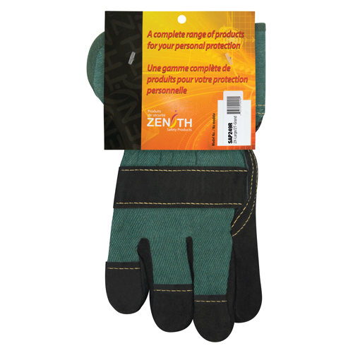 Superior Warmth Winter-Lined Fitters Gloves, 2X-Large, Split Cowhide Palm, Thinsulate Inner Lining Equipex