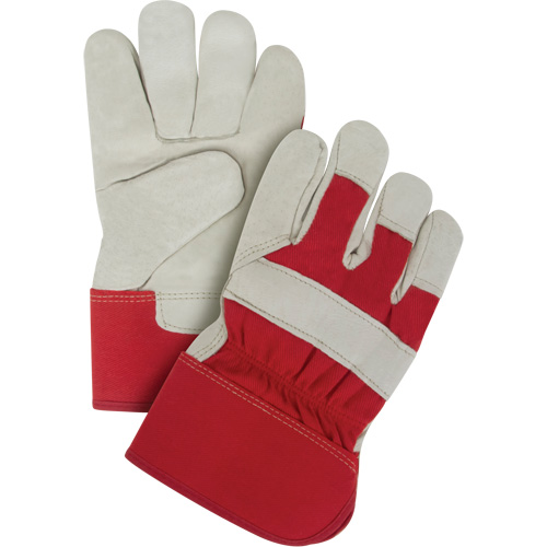 Gants d'ajusteur doubl&eacute;s pour l'hiver &agrave; chaleur sup&eacute;rieure, Grand, Paume en Cuir fleur de porc, Doublure en Thinsulate Equipex