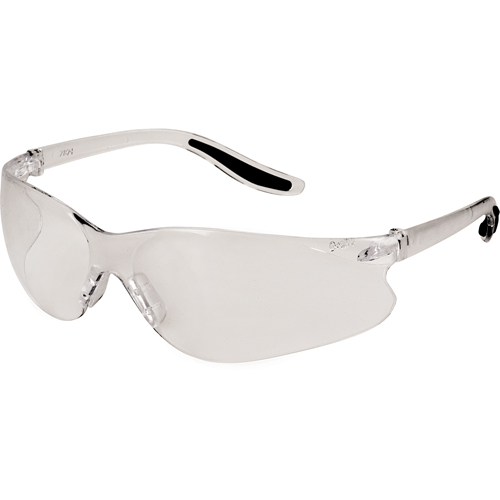 Z500 Series Safety Glasses, Clear Lens, Anti-Scratch, ANSI Z87+/Meets/Exceeds CSA Z94.3 Equipex