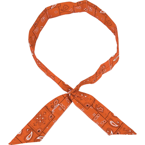 Bandeaux de refroidissement Cool Off ALLEGRO INDUSTRIES, Orange haute visibilit&eacute; Equipex
