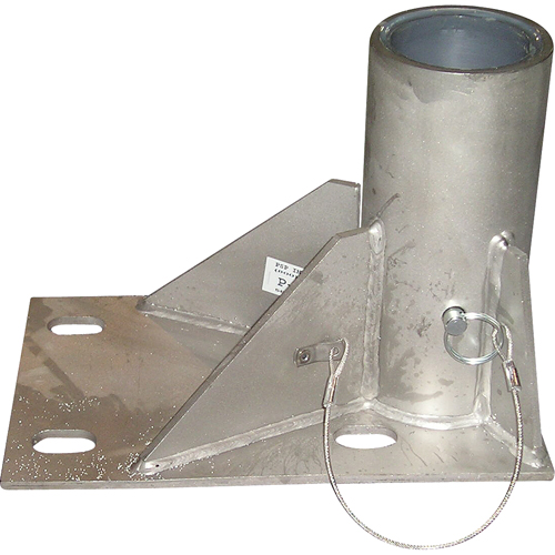 Syst&egrave;mes de sauvetage en espaces clos XTIRPA de Innova - Base de plancher en acier inoxydable Equipex