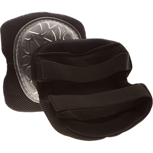 Genouill&egrave;res confortables, Style Boucles et crochets, Prot&egrave;ge-genoux Plastique, Tampons Gel Equipex