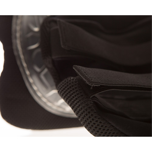 Genouill&egrave;res confortables, Style Boucles et crochets, Prot&egrave;ge-genoux Plastique, Tampons Gel Equipex