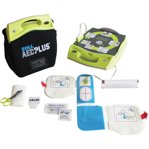AED Plus&reg; Defibrillator , Semi-Automatic, English, Class 4 Equipex