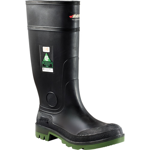 Enduro All Season Industrial Boots, Rubber, Steel Toe, Size 8, Puncture Resistant Sole Equipex